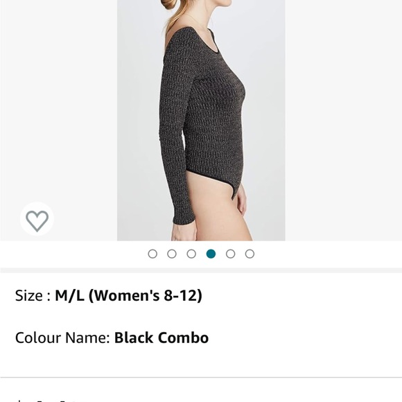 Free People Sprinkled in Gold Bodysuit - Picture 3 of 4